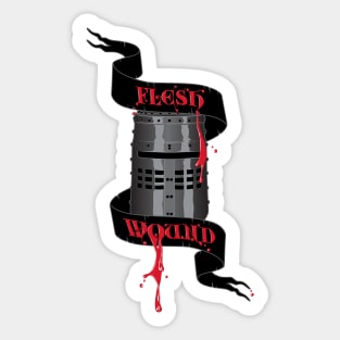 Flesh Wound Sticker